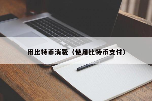 用比特币消费(使用比特币支付)